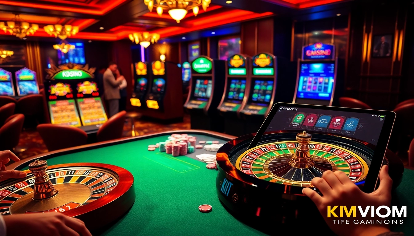 Experience the thrill of winning at KKWIN COM with vibrant casino games and professional gambling setups.