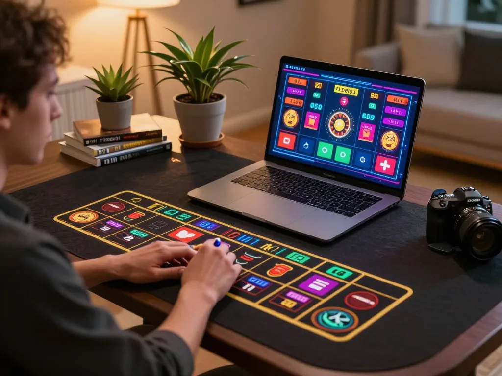 Engaging online roulette gameplay experience with iwin on a modern laptop