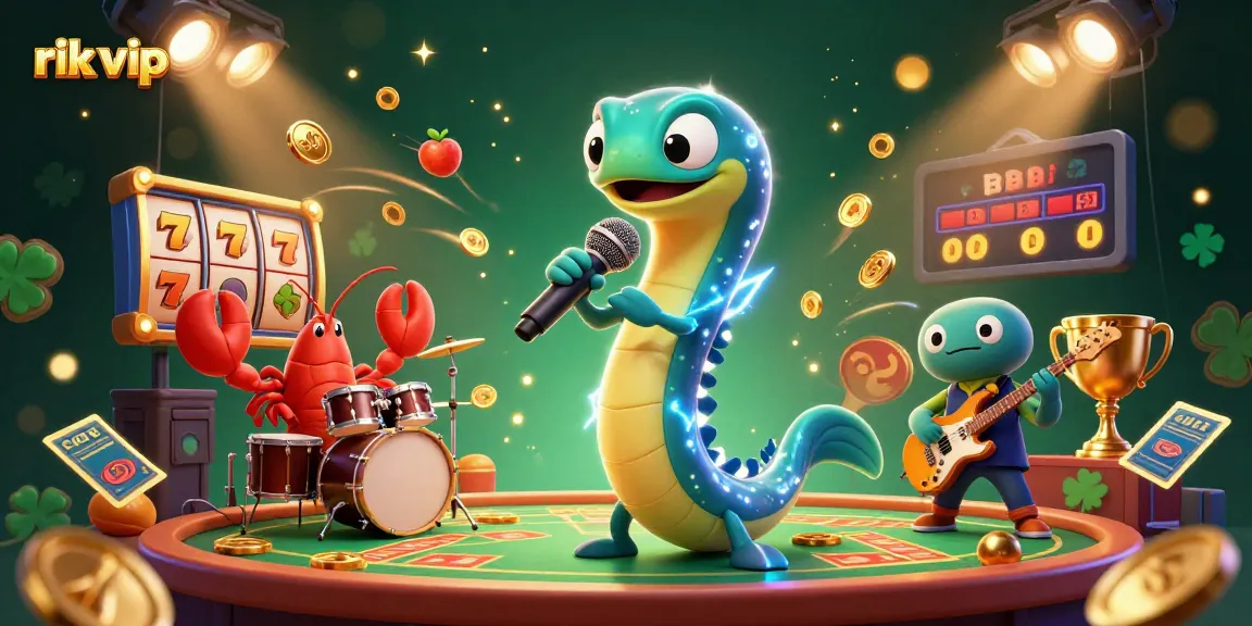 Engage in thrilling gameplay at rik vip with dynamic 3D casino action and vibrant elements.