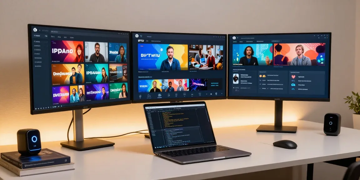 An IPTV reseller navigating software solutions for streamlined cloud computing and digital platforms.
