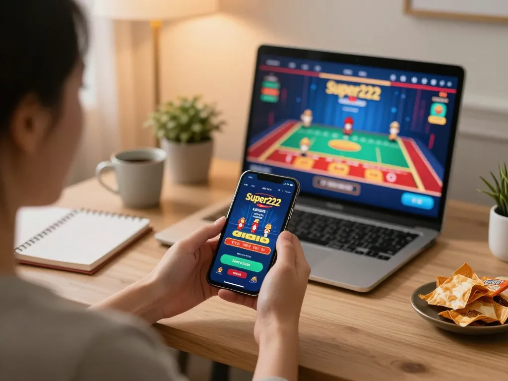 Engaging gameplay on Super222 app for mobile casino entertainment.