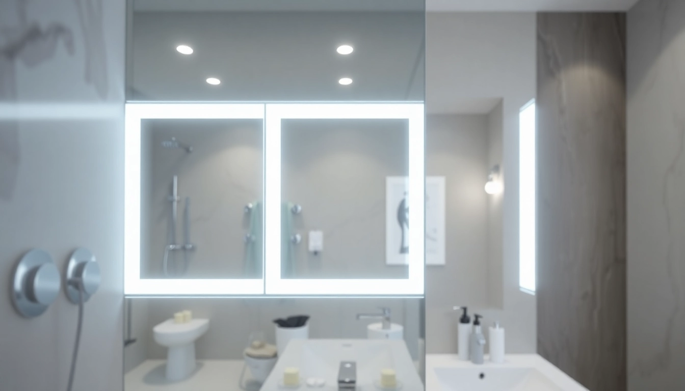 Enhance your space with a sleek led mirror bathroom that features elegant designs and integrated lighting.