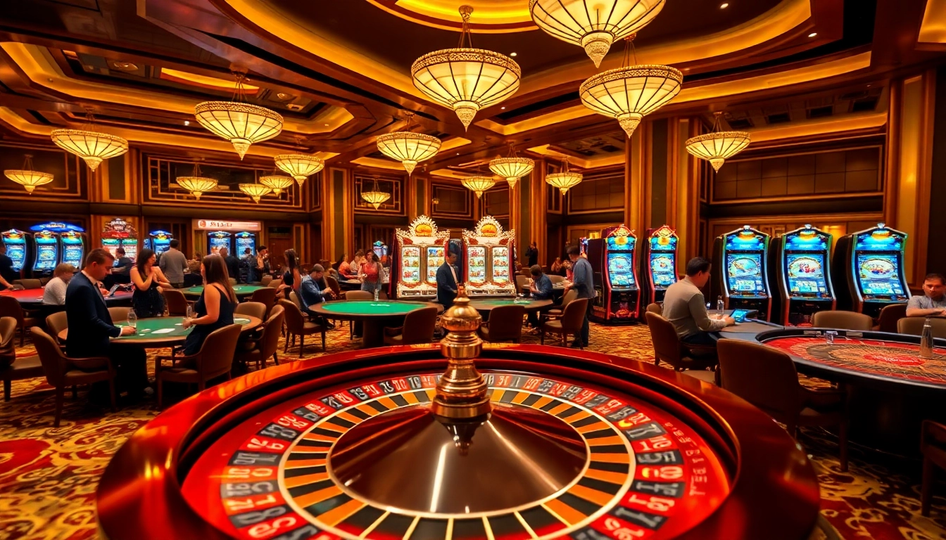 Experience the thrilling ambiance of Nhà cái U888 with vibrant casino games and excitement.