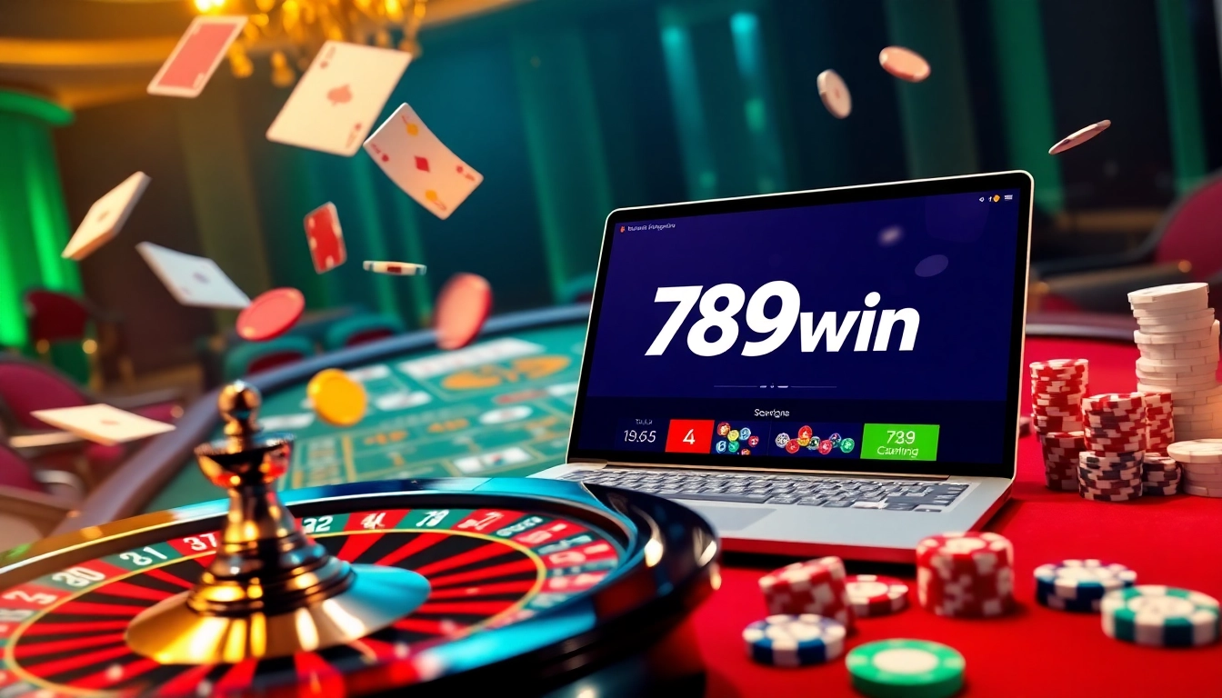 Experience thrilling games at 789win with a vibrant casino atmosphere filled with excitement and luxury.
